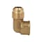 Thrifco Plumbing No. 50 3/8 Inch x 3/8 Inch Brass Flare FIP 90 Elbow 4401174 - alternate 1
